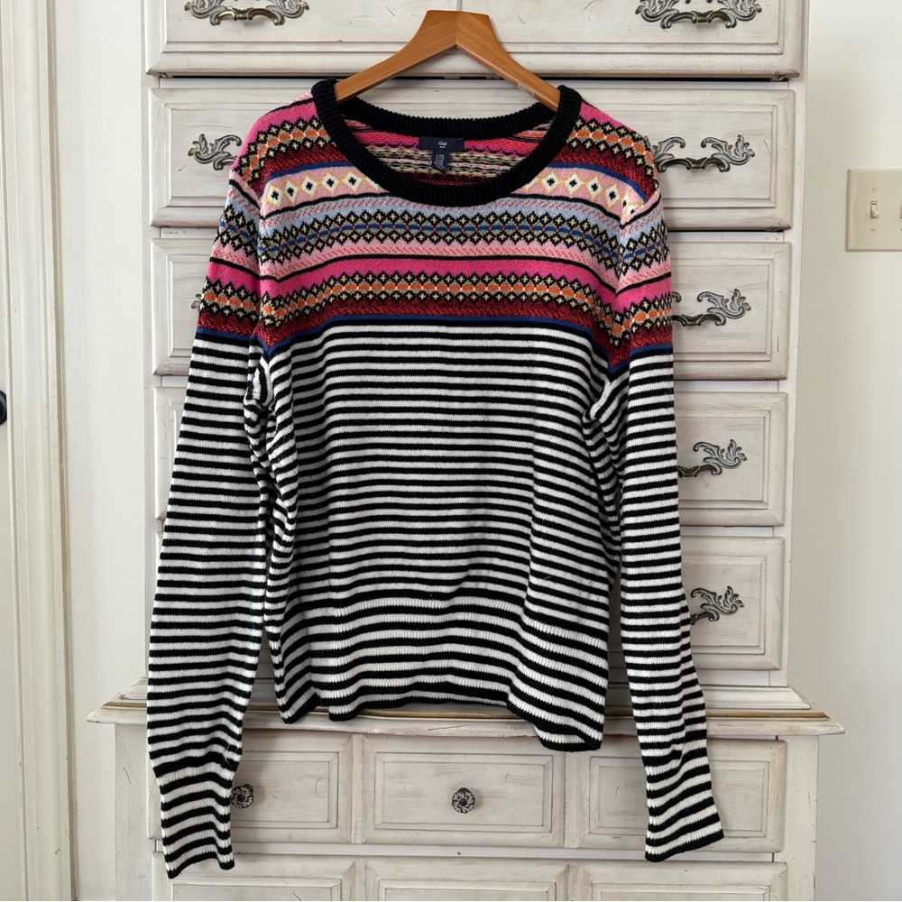 GAP Fair Isle Apres Ski Sweater